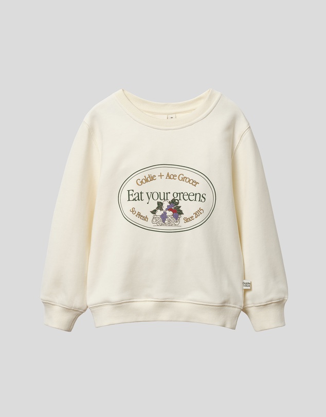 Goldie + Ace - Eat Your Greens Sweater - Babies-Kids