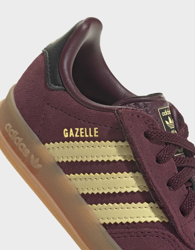 adidas Originals - GAZELLE INDOOR COMFORT CLOSURE ELASTIC LACE SHOES Infants