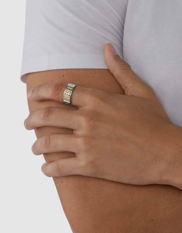 Diesel - Ring Silver-Tone Ring
