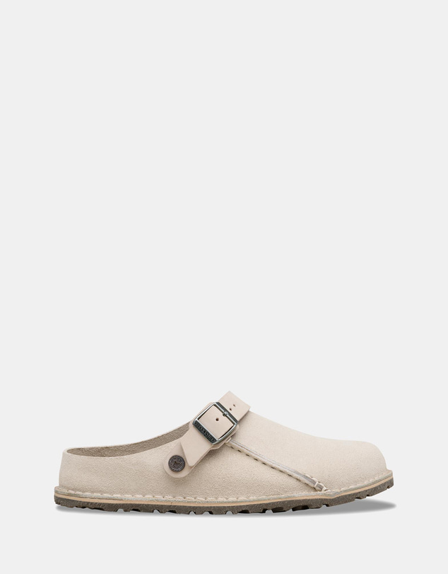 Birkenstock - Lutry Oyster Suede Leather Regular - Unisex