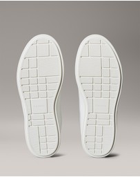 Calvin Klein - Leather Emblem Logo Pattern Trainers