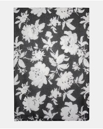 Morgan & Taylor - Tallulah Beach Sarong in Black