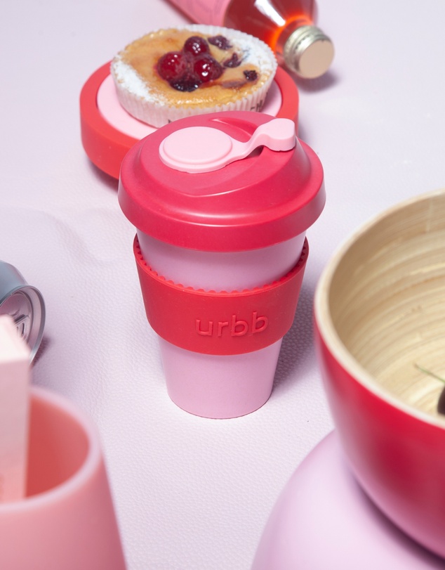 porter green - urbb | biodegradable bamboo coffee cup