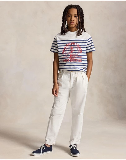 Polo Ralph Lauren - Cotton Jersey Graphic Tee - Teens