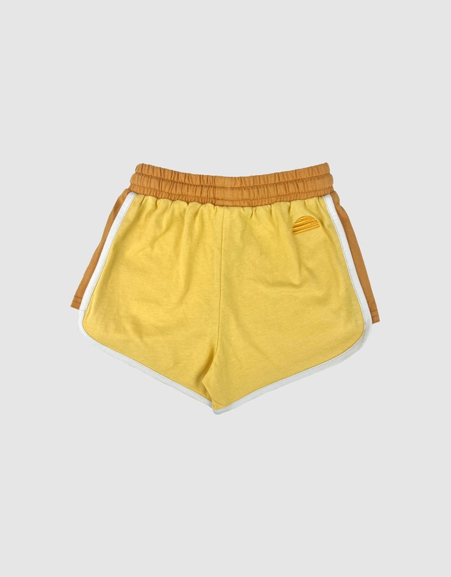 Banabae - Retro Sports Shorts - Yellow