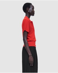 COS - Knitted Polo Shirt