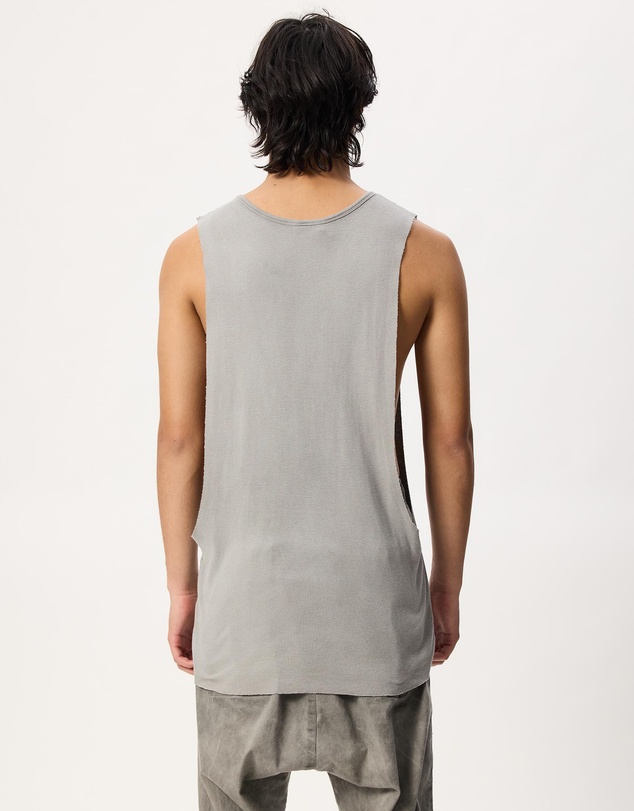 Surrounded By Ghosts - The Titanium Rib Knit Muscle T-Shirt