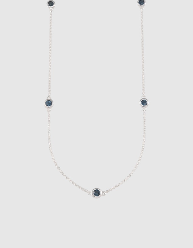 Von Treskow - London Blue Topaz Orbit Necklace
