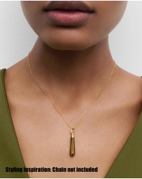 PDPAOLA - Tigers Eye Large Drop Pendant