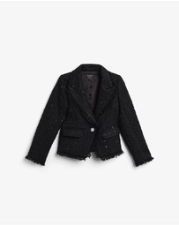 Bardot Junior - Ava Boucle Blazer - Kids-Teens