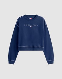 Tommy Jeans - Relax Stitch Linear Crew Sweatshirt