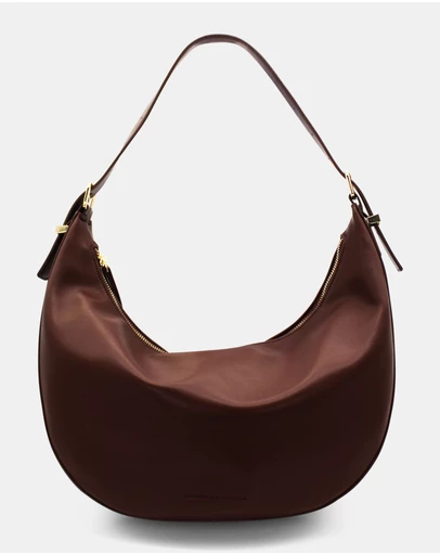 Morgan & Taylor - Sawyer Shoulder Handbag in Chocolate Brown