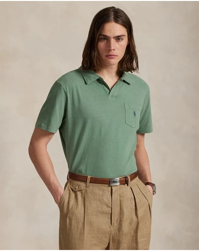 Polo Ralph Lauren - Standard Fit Cotton-Linen Polo Shirt