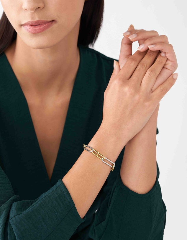 Fossil - Heritage Two Tone Bracelet