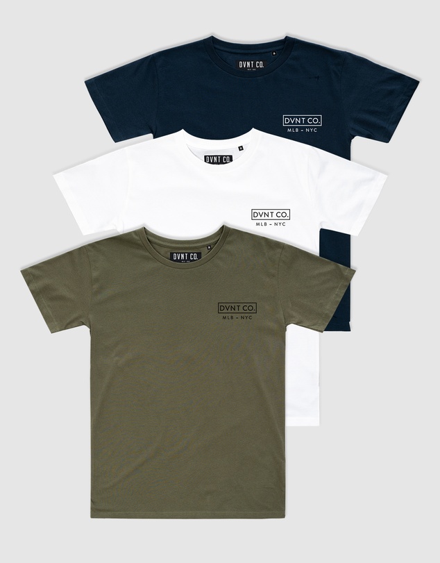 DVNT - 3-Pack NYC Tee