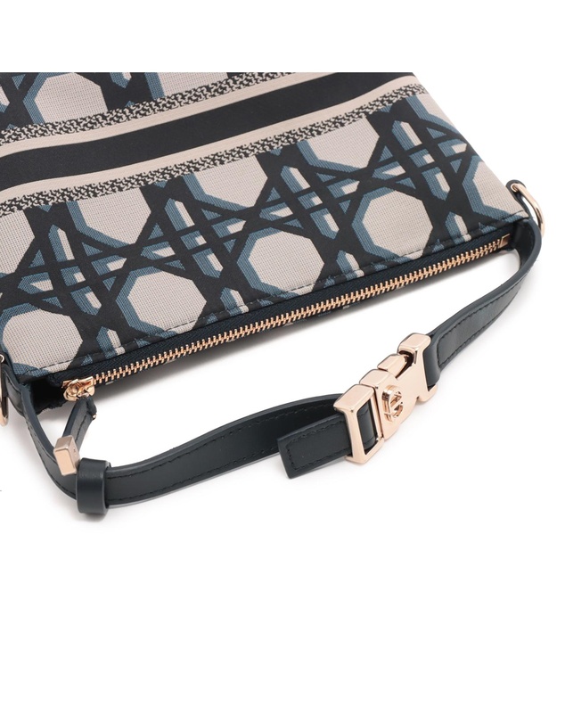 Pre-Loved by Azura Reborn - Pre-Loved DiorTravel Technical Fabric Macrocannage Nomad Pouch