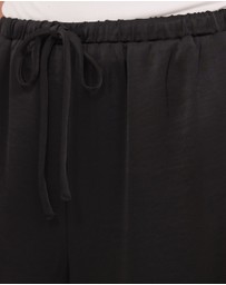 Calli - Lottie Satin Elastic Waist Pants
