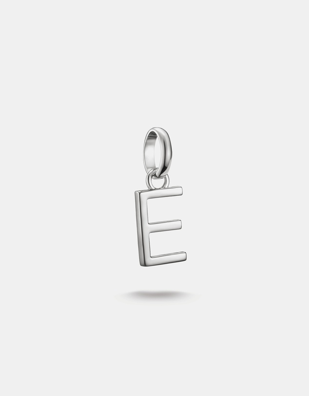 THOMAS SABO - THOMAS SABO Connect Charm letter E Silver