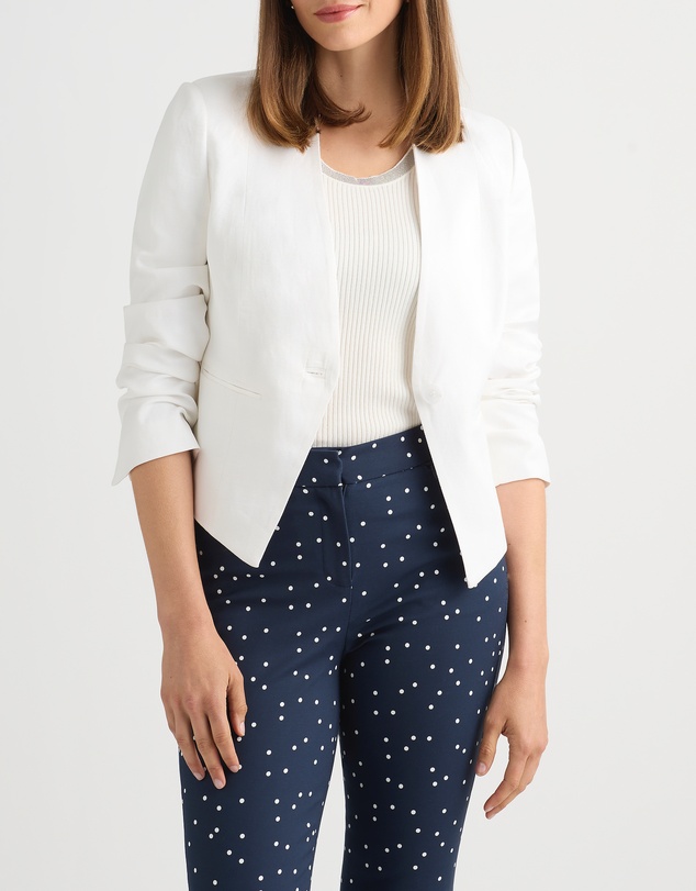 David Lawrence - Liliosa Linen Blend Jacket