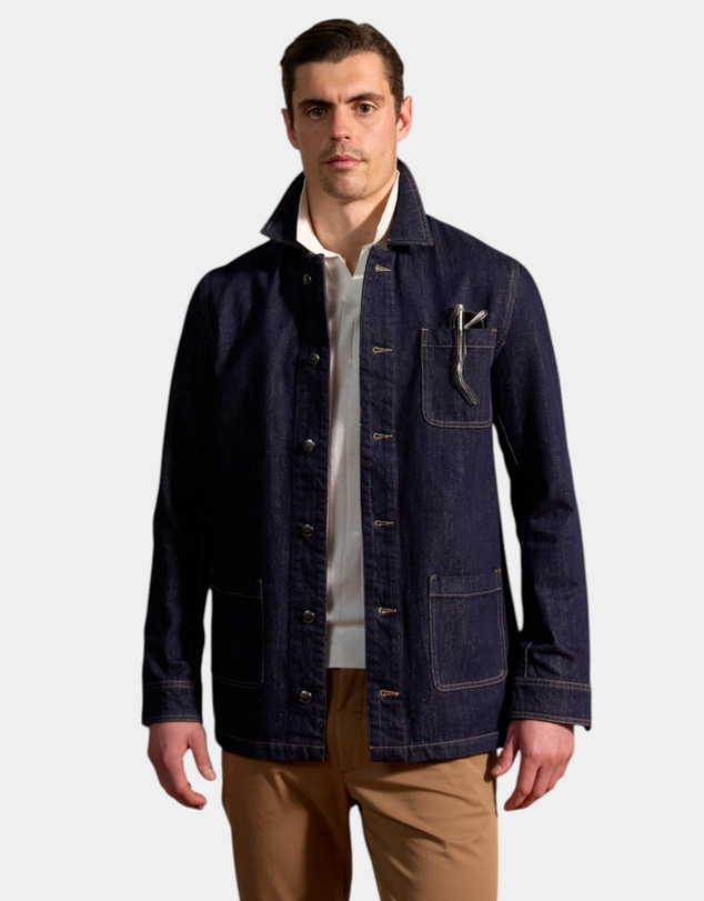 Henry Bucks - Beaucaire Dark Denim Jacket