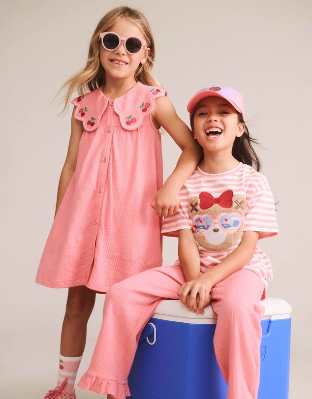 Huxbaby - Vacay Huxette Slouchy Tee - Babies-Kids
