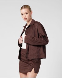 MVN - Faux Suede Jacket
