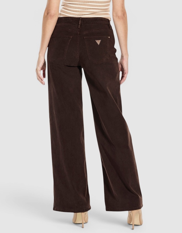 GUESS - Mid-Rise Sexy Palazzo Wide Leg Jeans