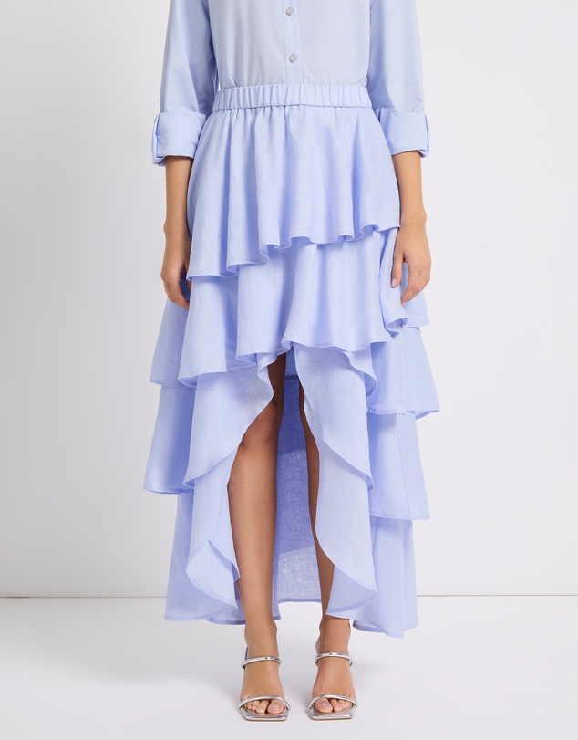 Marcs - Winslet Tiered Linen Skirt