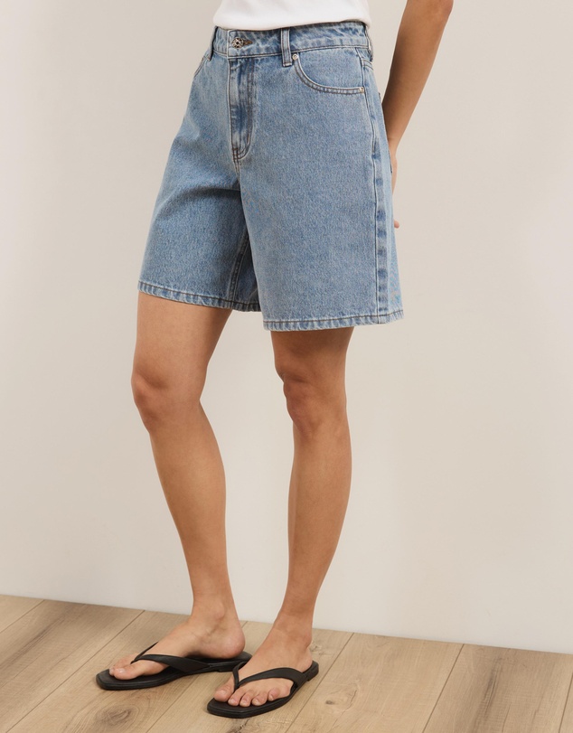 Atmos&Here - Ada Bermuda Denim Shorts