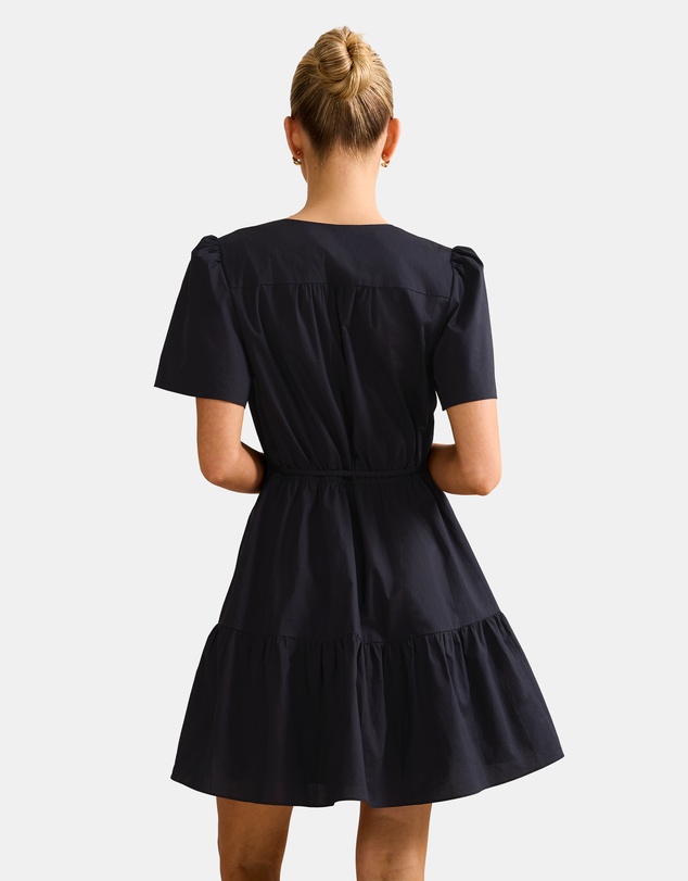 Forever New - Hattie Short Sleeves Cotton Mini Dress