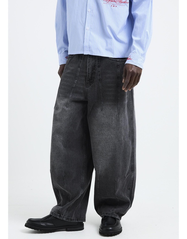 Black Noise White Rain - Tokyo 3D Denim Jeans
