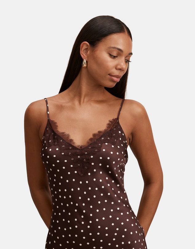 Forever New - Jess Lace Trim Midi Dress