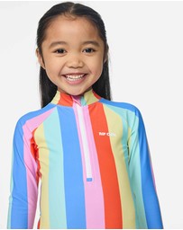 Rip Curl - Rainbow Stripe Surf Suit - Kids