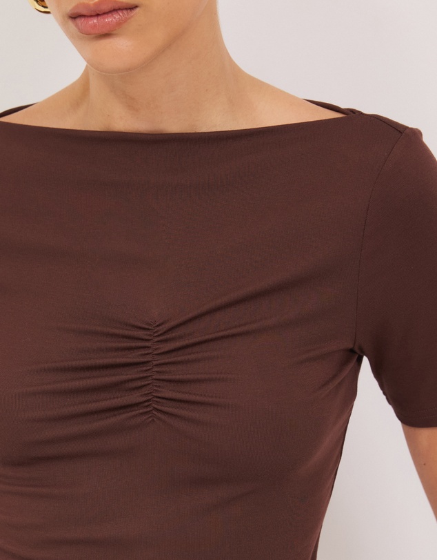 Calli - Astor Gathered SS Top