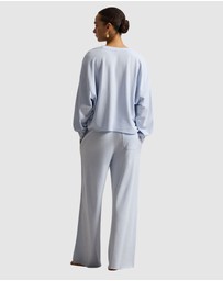 Polo Ralph Lauren - Club Terry Long Sleeve Cotton Jersey Pyjama Set