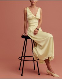 Reformation - Stasia Silk Dress