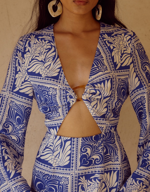 Seven Wonders - Elka Sleeved Mini Dress