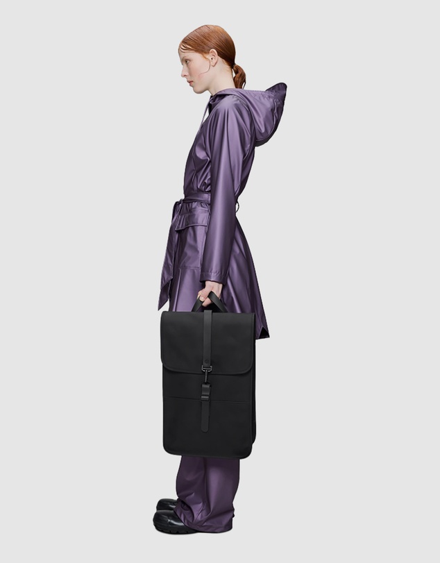 RAINS - Unisex Backpack Black