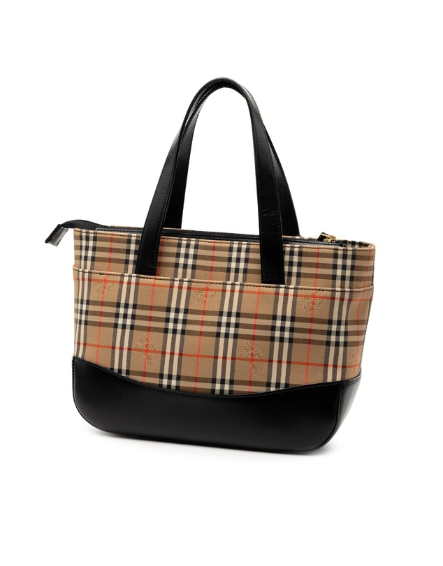 Pre-Loved by Azura Reborn - Pre-Loved Haymarket Check Canvas Tote