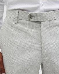 Politix - Prince Of Wales Check Tailored Suit Pant