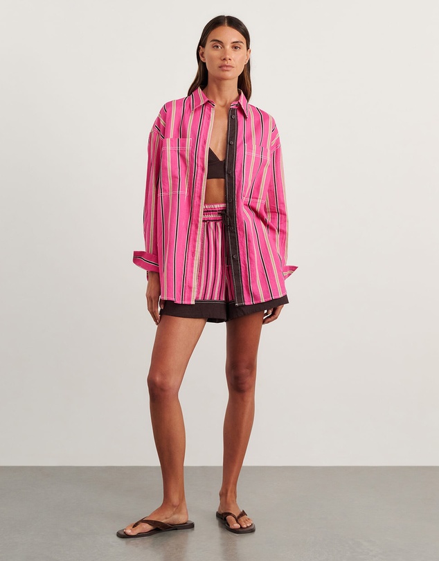 Jag - Gigi Stripe Pull On Short
