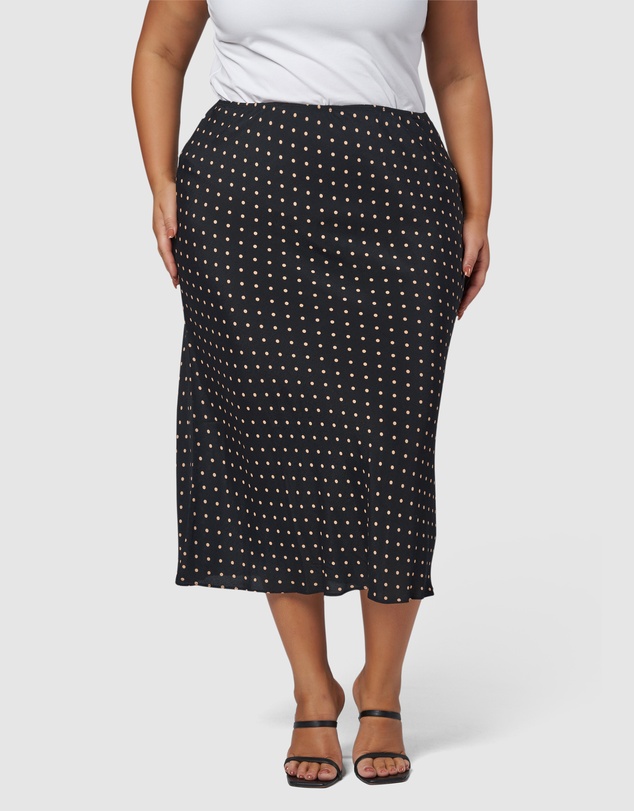 Something 4 Olivia - Emily Print Midi Skirt