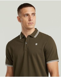 G-Star - Dunda slim stripe polo s\s