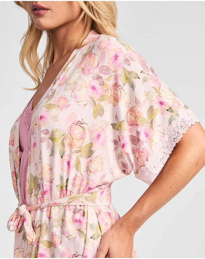Jockey - Jockey Womens Classic Parisienne Bamboo Robe