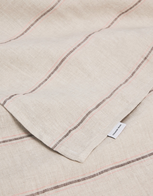 Country Road - Skye Linen Super King Quilt Cover