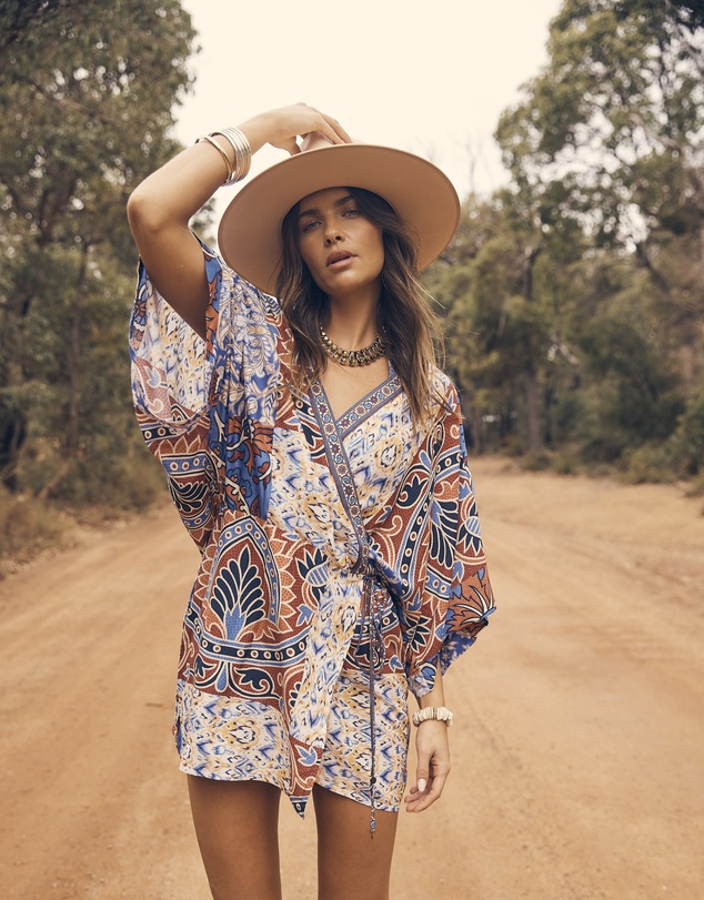 Tigerlily - Tali Mini Wrap Dress