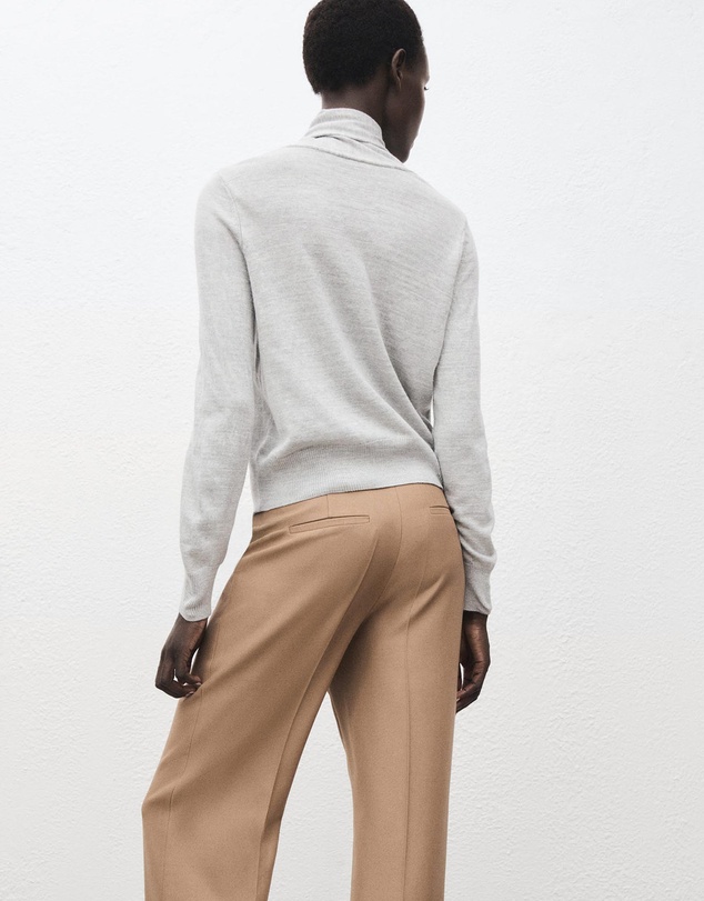M.N.G - Turtleneck Sweater With Knot
