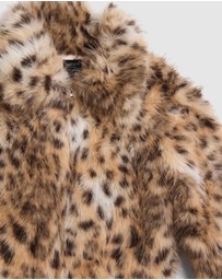 Bardot Junior - Sylvie Faux Fur Jacket - Kids-Teens