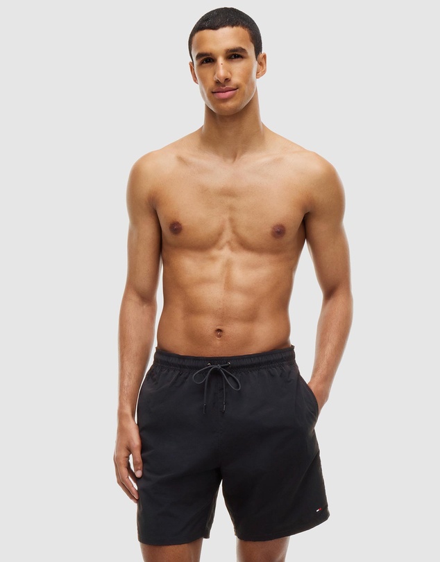 Tommy Hilfiger - Essential Long Length Flag Swim Shorts