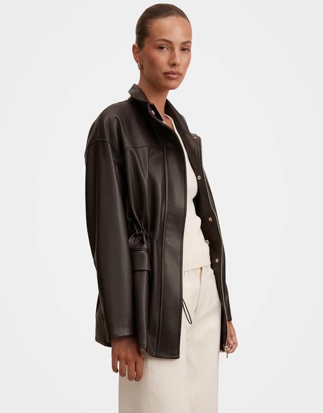 Forever New - Cassidy Cinched Waist Shacket